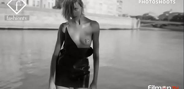  Fashion TV - Anja Rubik - Photoshoot In Black And White (FilmOnTV Short)